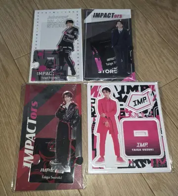 스즈키 타이거 아크릴 스탠드 4개 세트