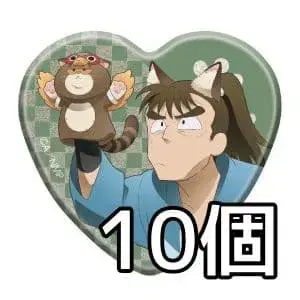 닌타마 란타로 난자타운 하트 캔뱃지 컬렉션 나카자이케 초지