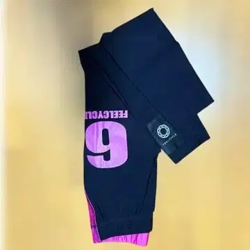 FEELCYCLE 레깅스 블랙/핑크 필사이클