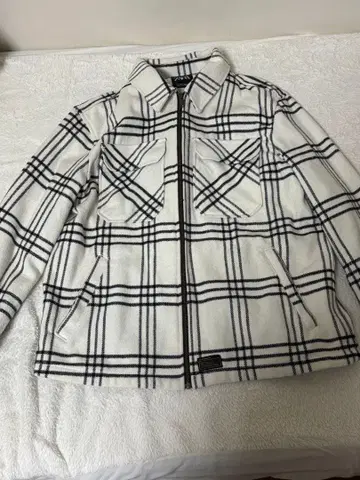 ZARA 체크 무늬 자켓 XL