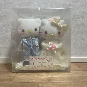 헬로키티 다니엘 산리오 레어 웨딩 인형 봉제 인형 인형