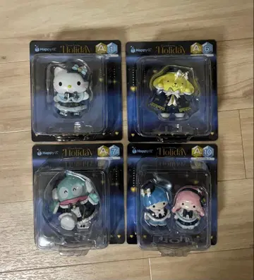 산리오 Happy 복권 A상 해피 복권 4개 세트