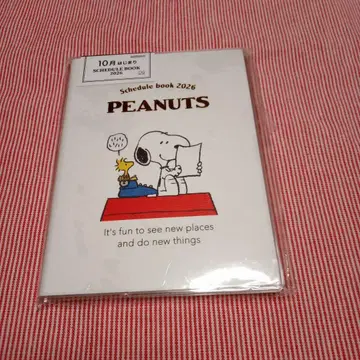PEANUTS 스케줄러 2026
