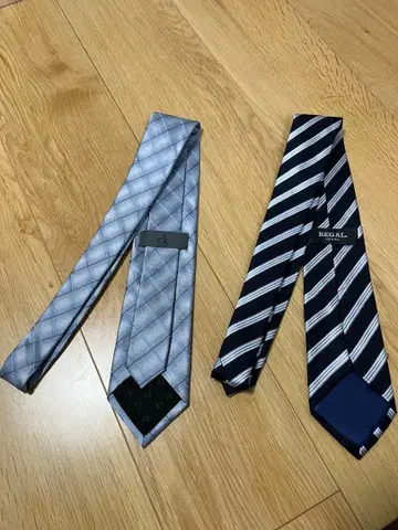 calvin klein & REGAL 넥타이 2개 세트