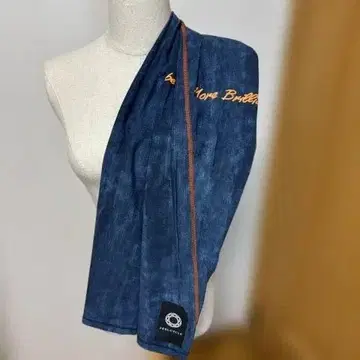 FEELCYCLE 필사이클 데님 레깅스 오렌지