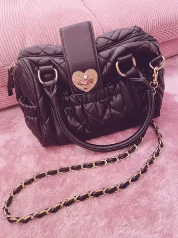 [ 레어 ] MA*RS 마즈 퀼팅백 헤이세이 갸루 y2k