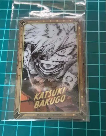 히로아카전 원화전 금박 클리어 카드 바쿠고 카츠키 3