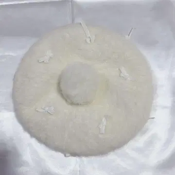 LIZLISA 리즈리사 리본 퍼 베레모