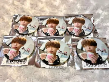 센완 캔뱃지 실사 6개 센라 캔뱃지 brun