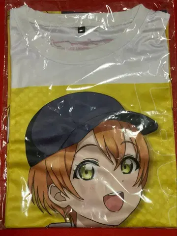 러브 라이브 팝업 스토어 풀 그래픽 T셔츠 XL 사이즈 린