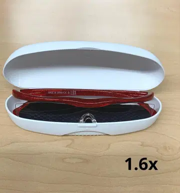 미사용 새상품 하즈키 루페 컴팩트 1.6x 루비