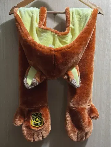 주토피아 닉 머플러 팬캡