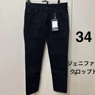 34 여성용 DSQUARED2 JENNIFER CROPPED JEAN