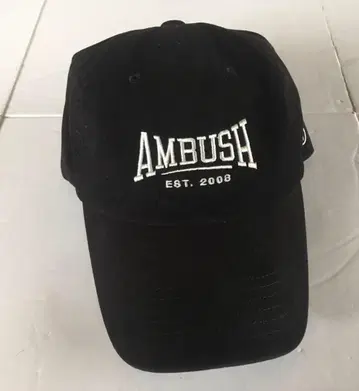 AMBUSH HAT CAP 앰부쉬 캡 블랙