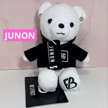 택 포함 새상품 BE:FIRST 봉제 인형 후드티 곰 JUNON