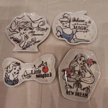 디즈니 프린세스 액세서리 트레이 4개 세트