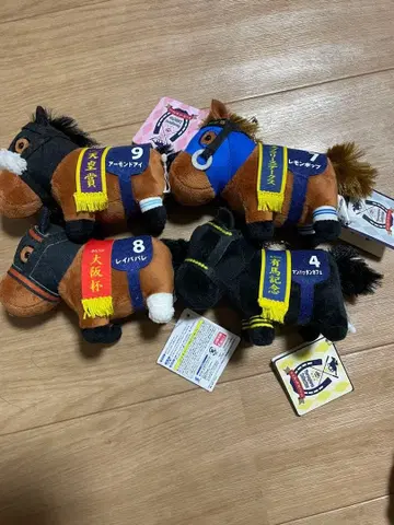 서러브레드 컬렉션 마스코트 볼체인 아몬드 아이 레몬 팝