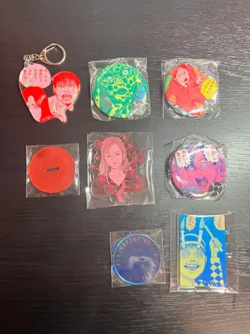 이토 준지전 캔뱃지 키링 아크릴 스탠드