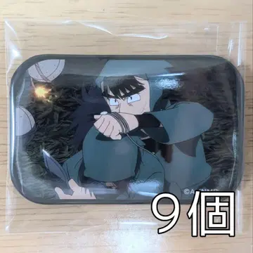 닌타마 란타로 캐릭터 배지 컬렉션 나카자이케 초지 9개 세트