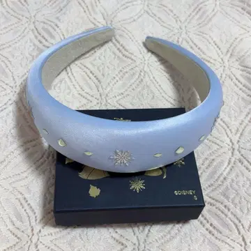 칸다 사야카 메종 드 플뢰르 겨울왕국 콜라보 머리띠 엘사