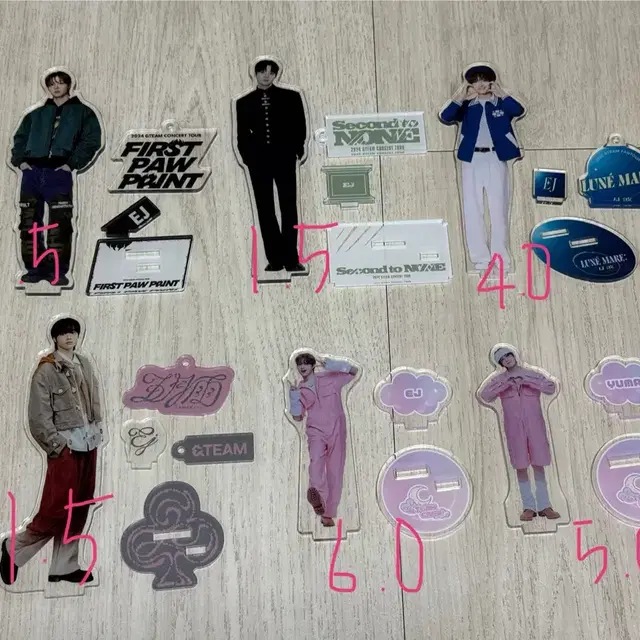 앤팀 아크스타 아크릴스탠드 의주 유마