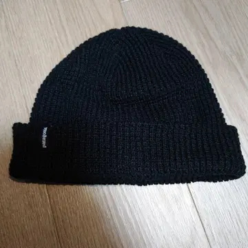 파타고니아 스노우드리프터 비니 블랙 니트 모자