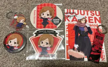 주술회전 쿠기사키 노바라 애니메이트 카페 굿즈 세트