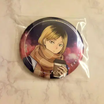 하이큐!! 코스모 월드 홀로그램 캔뱃지 코즈메 켄마