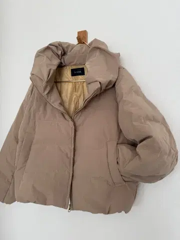 Le souk 아우터/베이지/다운/숏 기장