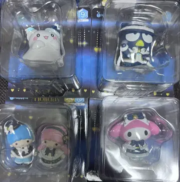 산리오 HAPPY 복권 A상 피규어 4개 세트