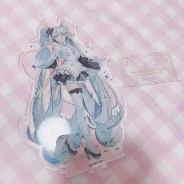 하츠네 미쿠 MIKU EXPO 아크릴 스탠드 콜라보 카페 애니메이트 카페