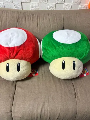 마리오 버섯 봉제 인형 세트 BIG