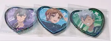 하트형 캔뱃지 세트 [Over The Rainbow]