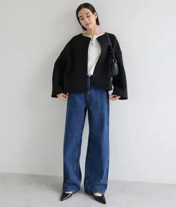 evernavy 커브 데님