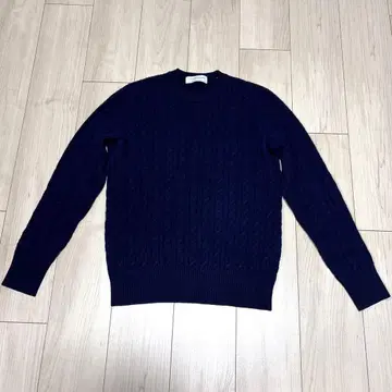 투모로우랜드 tricot 케이블 짜임 크루넥 니트 레어 XS