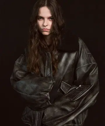 Sheep Leather Mouton G-1 Flight Jacket