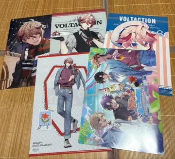 니지산지 VOLTACTION 세라프 클리어 파일 세트