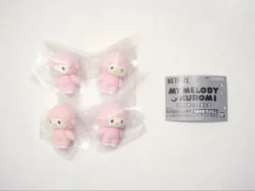 NETFLIX 마이멜로디와 쿠로미 플로키 피규어 피아노