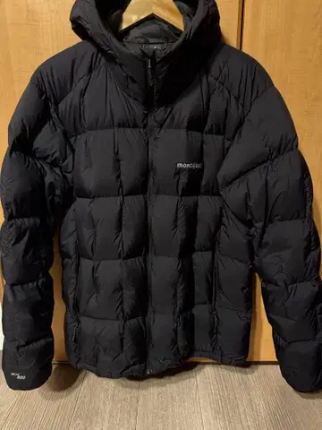 완판 montbell 네쥬 다운 후드티 xl
