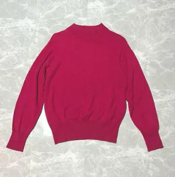 캐시미어 100% DANY DALHAN 하이넥 니트 F 핑크