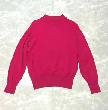 캐시미어 100% DANY DALHAN 하이넥 니트 F 핑크