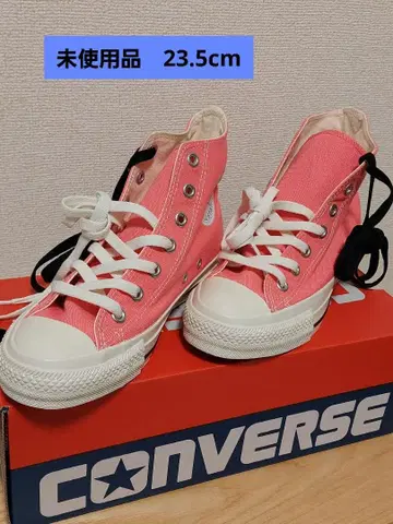 [ 미사용품 ] CONVERSE ALL STAR 하이컷 핑크 23.5cm