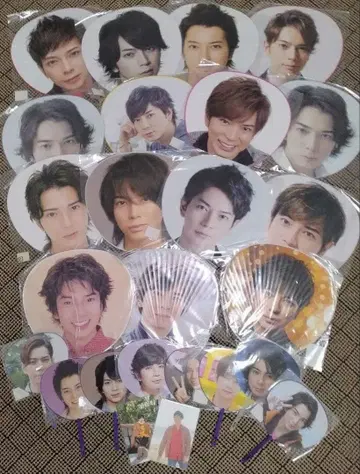 아라시 ARASHI 부채 마츠모토 준