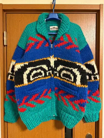 LONGHOUSE 멀티 컬러 울 가디건 44