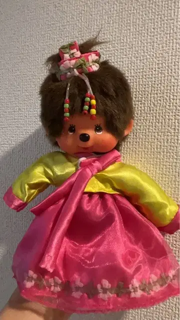 월드 몽치치 한국 치마저고리 S 사이즈