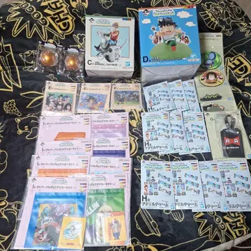 제일복권 드래곤볼 C상 거북선인 피규어 D상 손오반 피규어