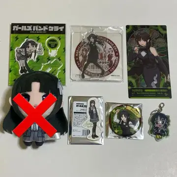 걸즈 밴드 크라이 안나 스바루 아크릴 스탠드 마루후쿠 커피점 묶음 판매