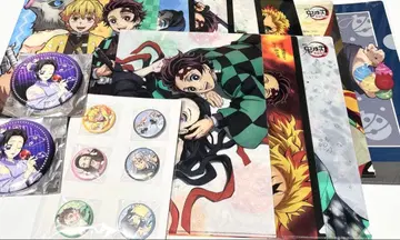 귀멸의 칼날 원화 클리어 파일 캔뱃지