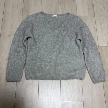 ballsey 투모로우랜드 샤기 니트 울 퍼지 인기 그레이