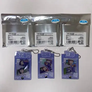 닌타마 장면 사진 부착 프레임 아크릴 참 3종 세트